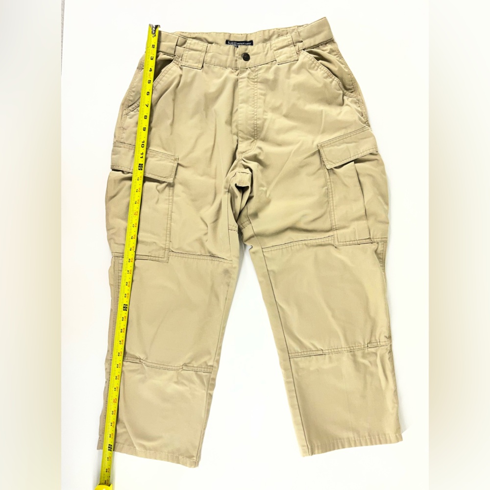 5.11 Tactical TDU Ripstop Men's Khaki Pants Size 35.5 - 39 Style 74003 - Picture 8 of 14